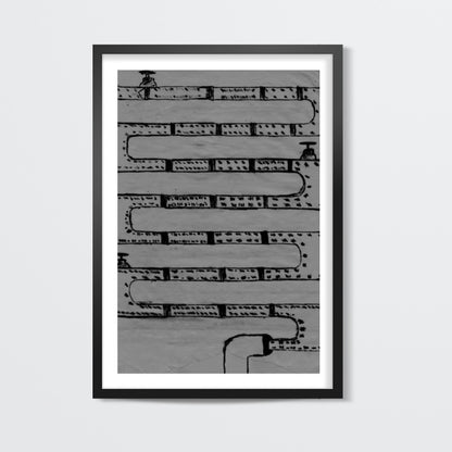 Pipeline Grey Wall Art