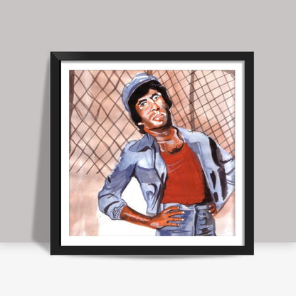 Superstar Amitabh Bachchan has been in the race, for the long run Square Art Prints