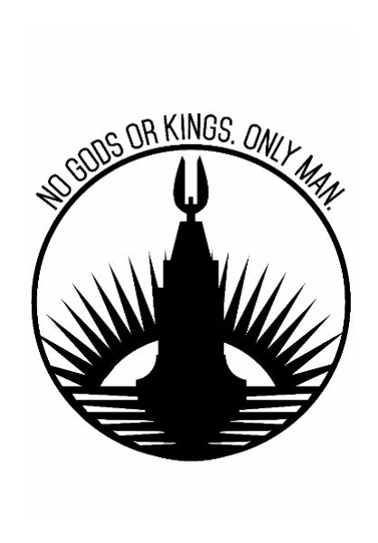 Wall Art, No Gods or Kings | Bioshock