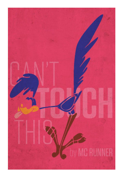 Wall Art, Road Runner - Can't Touch This Wall Art | Rishabh Bhargava, - PosterGully