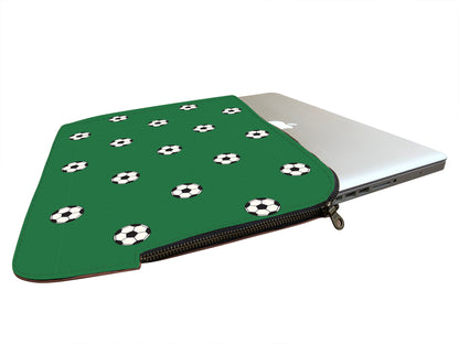 Football Ground With Balls Laptop Sleeves | #Footballfan