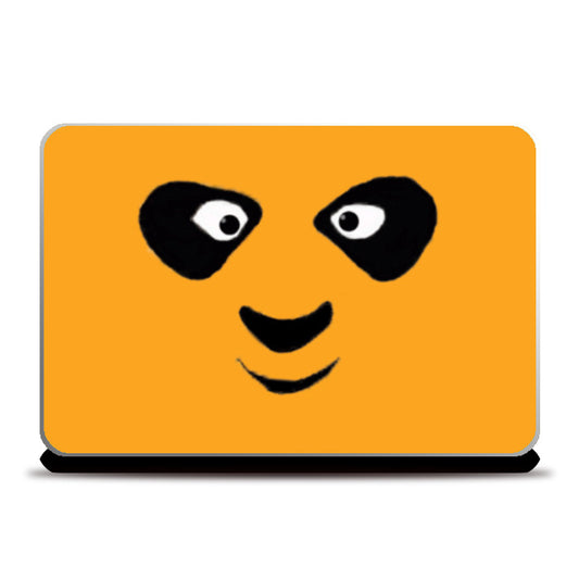 Laptop Skins, Kung Fu Panda Minimal Laptop Skin | Darshan Gajara, - PosterGully