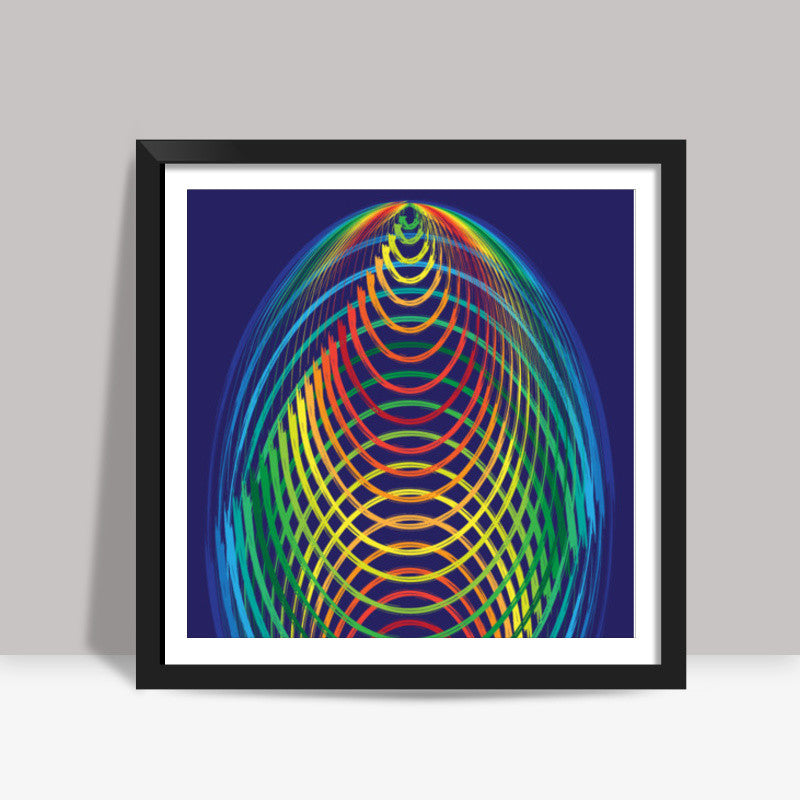 Circles 3.0 Square Art Prints