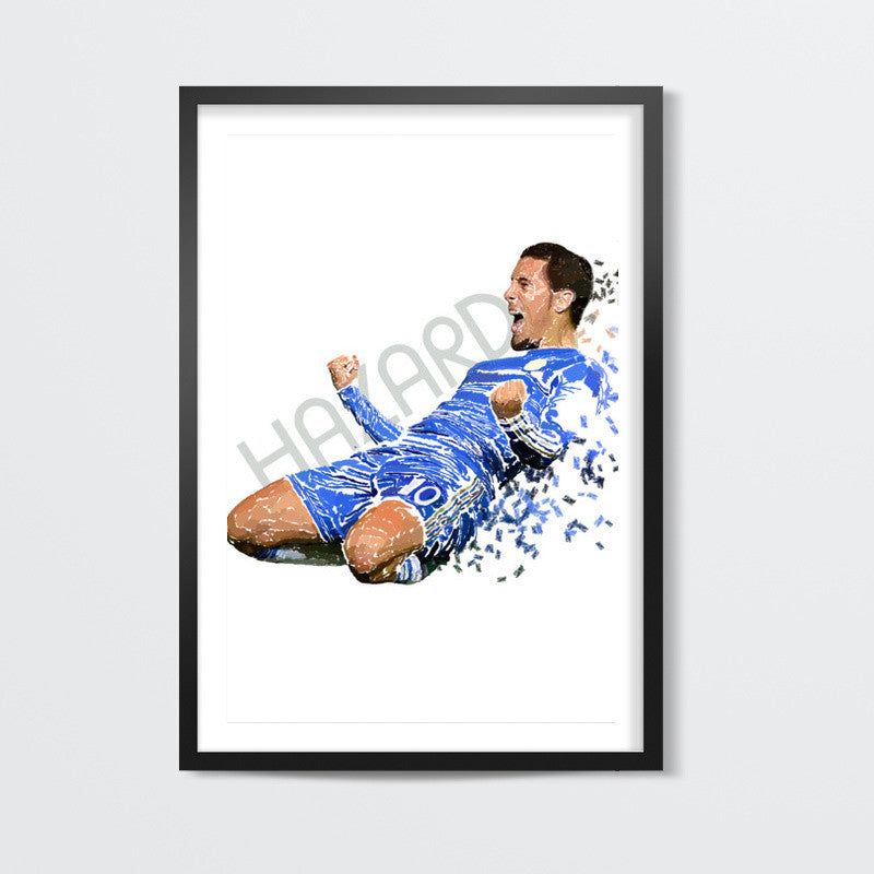 Eden Hazard Chelsea Wall Art