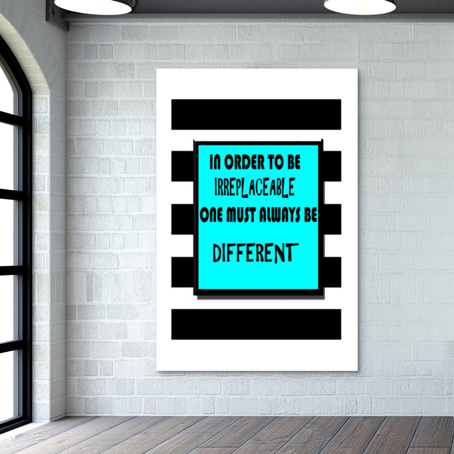 Be Different Wall Art