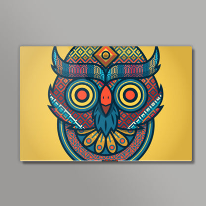 Trippy Owl Wall Art