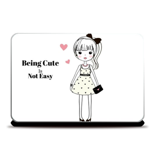 Cute Girl Laptop Skins