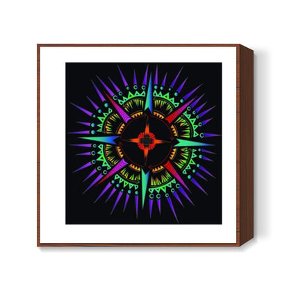 Trippy design  Square Art Prints