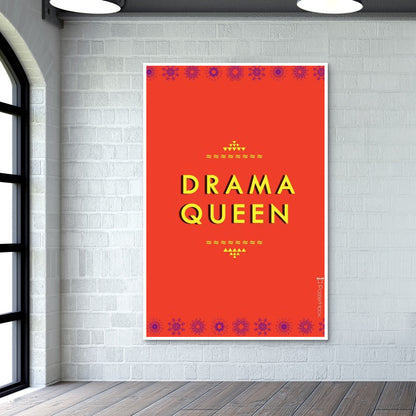 Drama Queen Wall Art