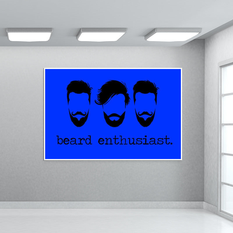 Beard Enthusiast Wall Art