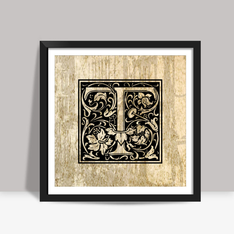 Ornate T Square Art Prints
