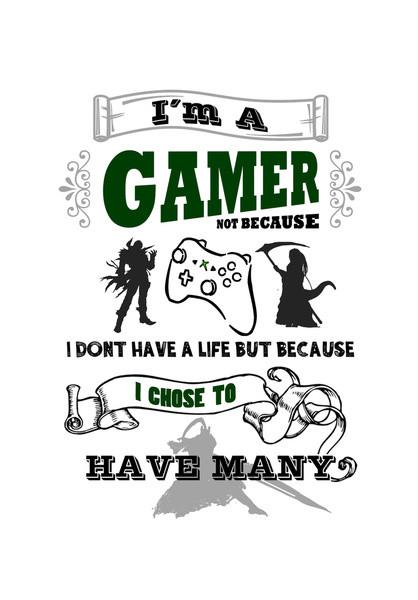 PosterGully Specials, Im a Gamer Wall Art