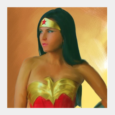 Square Art Prints, Wonder Woman, - PosterGully