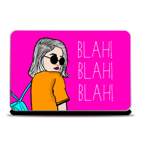 BLAH BLAH BLAH 2 Laptop Skins