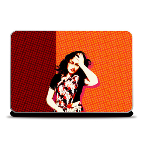 Laptop Skins, Madhubala pop art Laptop Skins