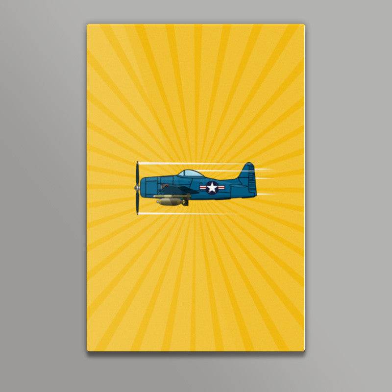 Grumman F8F Bearcat Wall Art