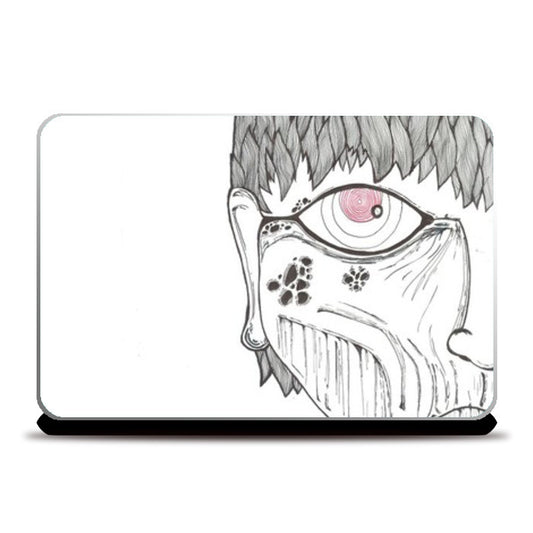 eyes on you doodle Laptop Skins