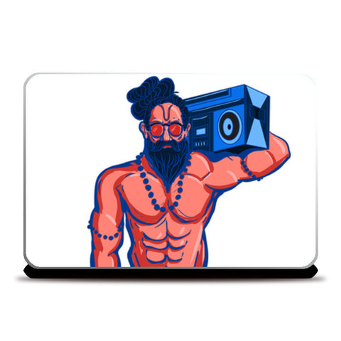 Hipster Yogi Laptop Skins