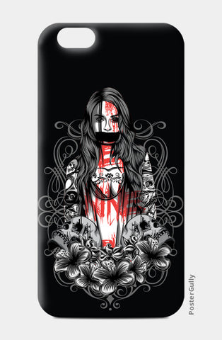 Girl With Tattoo iPhone 6/6S Cases