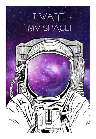 PosterGully Specials, SPACE MAN! Wall Art