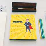 Super Dad With Superhero Look Fathers Day | #Fathers Day Special Notebook