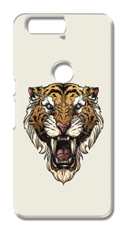 Saber Toothed Tiger Huawei Nexus 6P Cases