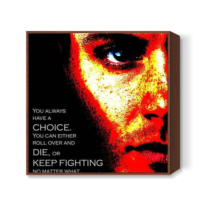 Supernatural,Dean Winchester Square Art Prints