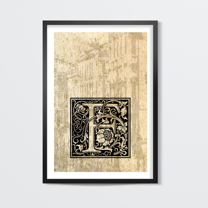 Ornate F Wall Art