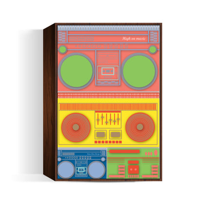 Boom Box Mania ! Wall Art