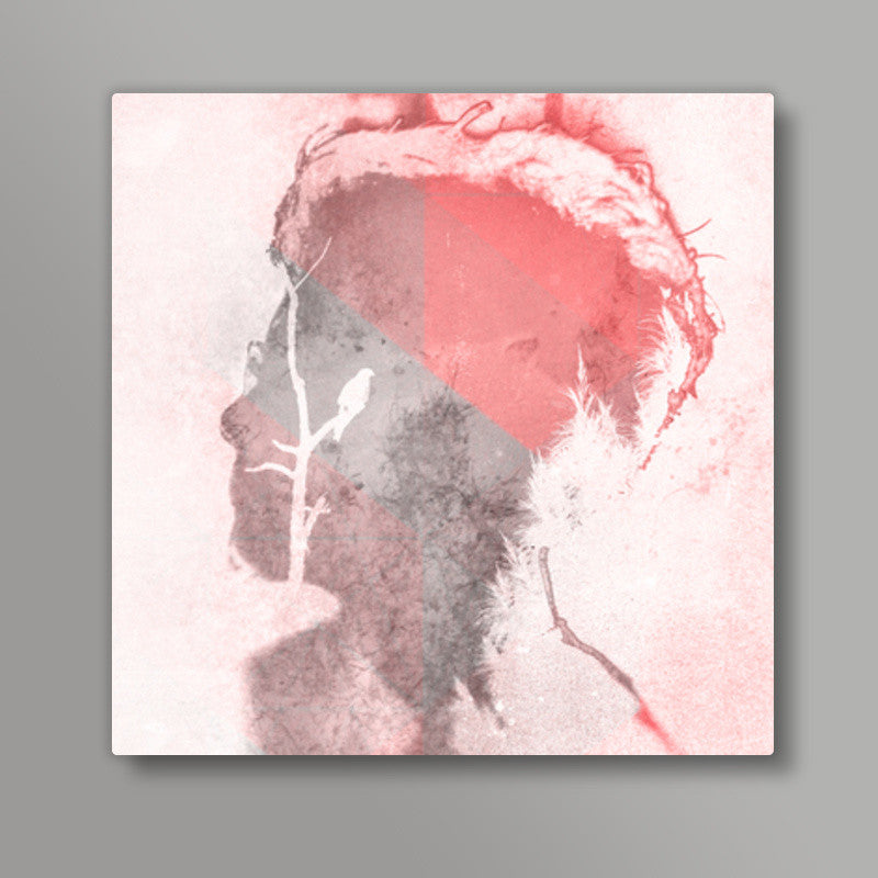 Mid summer nights dream Square Art Prints