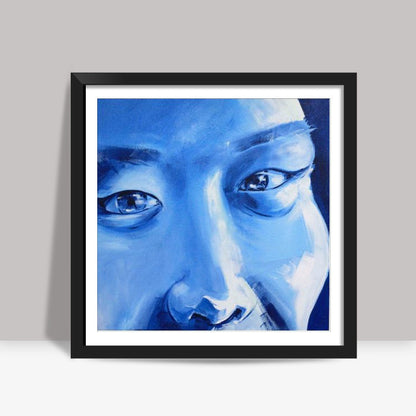 Inquisitive - Painting Square Art Prints