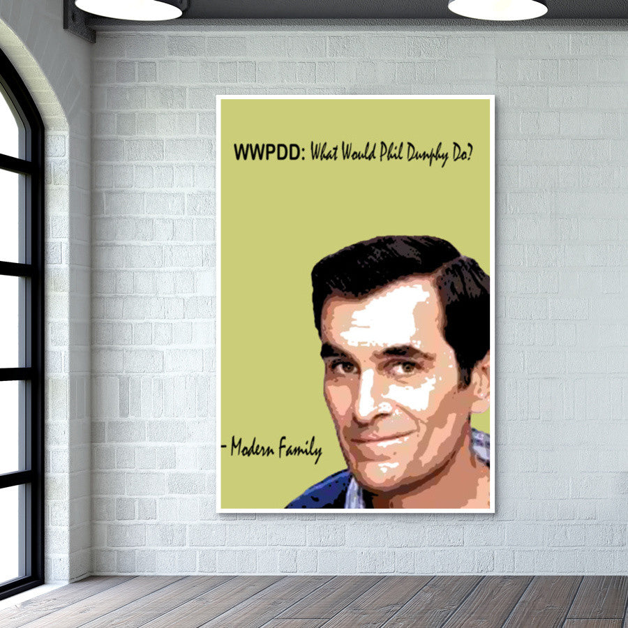 Phil Dunphy Modern Family TV Series Wall Art