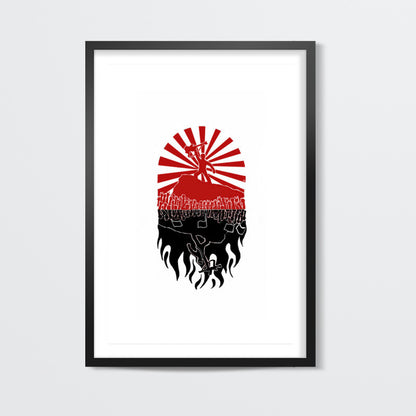 Make Music Not War Wall Art | Ehraz Anis