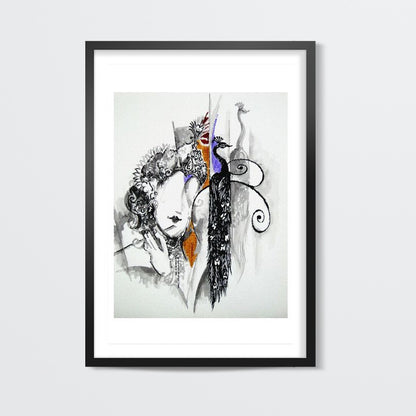 krishna modern wall art Wall Art