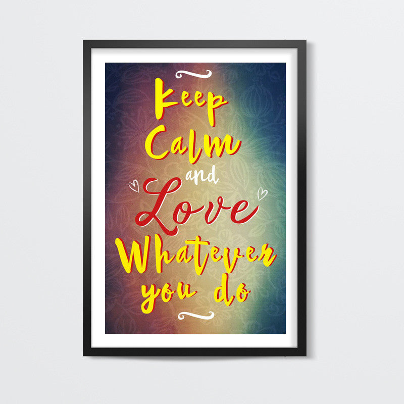 Keep Calm Wall Art