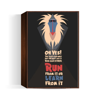 Rafiki Inspirational - Lion King Wall Art