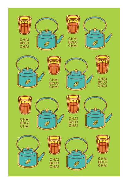 Chai bolo Chai Wall Art