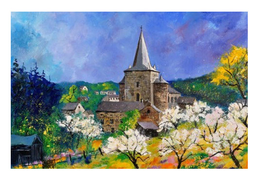 Spring In Celles  Art PosterGully Specials