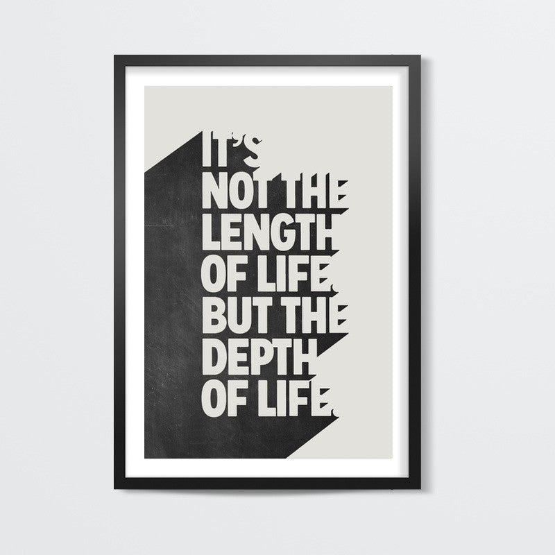 DEPTH OF LIFE. Wall Art