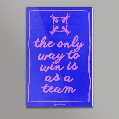 Work As a Team Wall Art