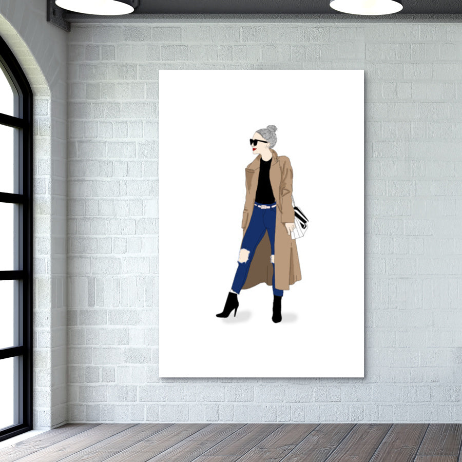 WINTER FASHION Wall Art