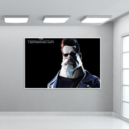 The Terminator | Caricature Wall Art