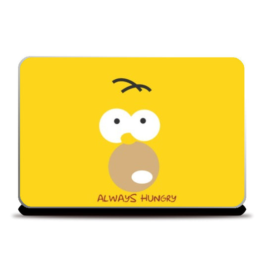 Laptop Skins, Always hungry homer Laptop Skins