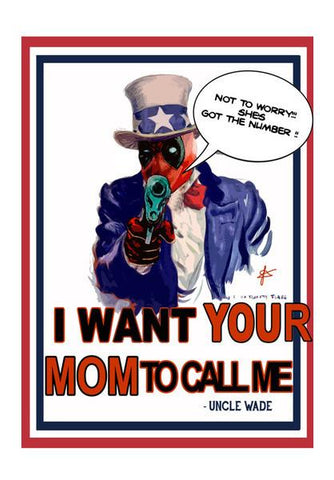 PosterGully Specials, Deadpool Mutant Recruitment  Wall Art