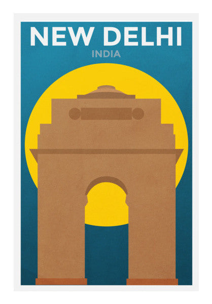 New Delhi SCD1 Art PosterGully Specials