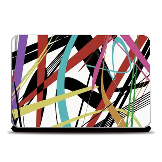 Modern colours art Laptop Skins