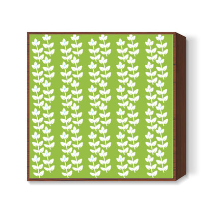 Leaf/Leaves Doodle Pattern Nature Square Art Prints