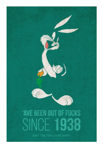 Wall Art, Bugs Bunny: King of Troll Wall Art | Rishabh Bhargava, - PosterGully
