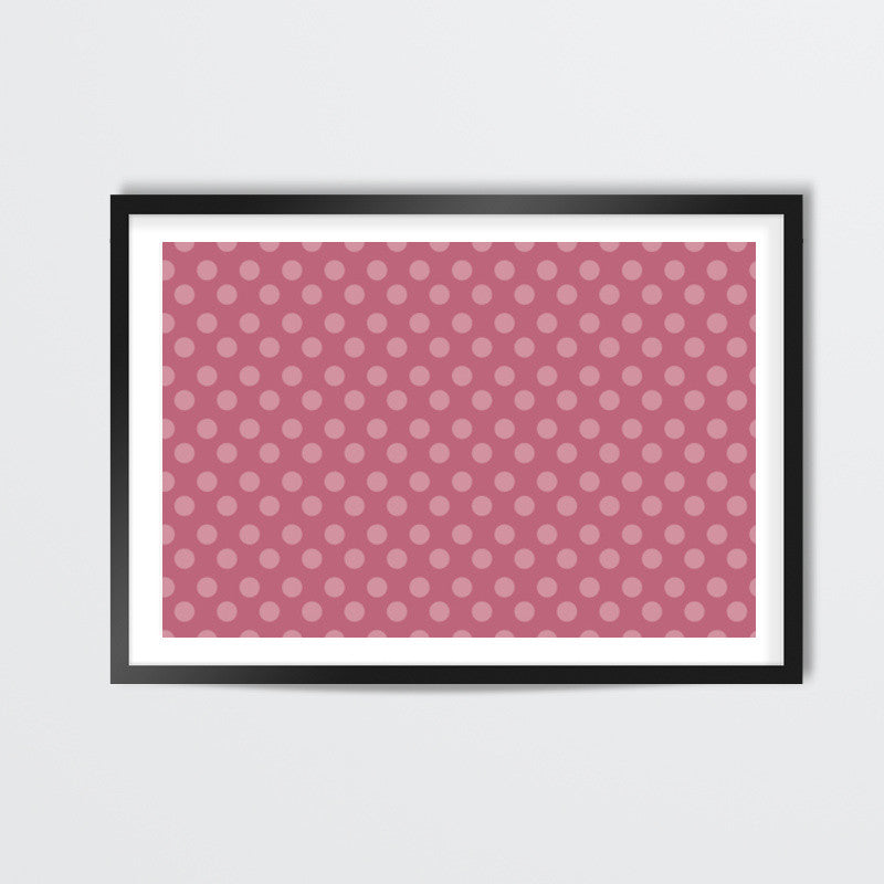 Pink Dots Wall Art