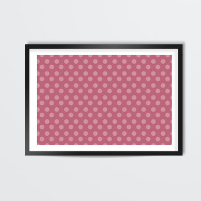 Pink Dots Wall Art